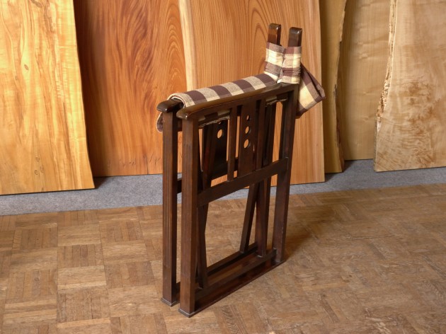 松葉屋家具店　ヤマハフォールディングチェア　折り畳み椅子　修理