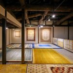 春のギャッベ展搬入・しつらえ中です。